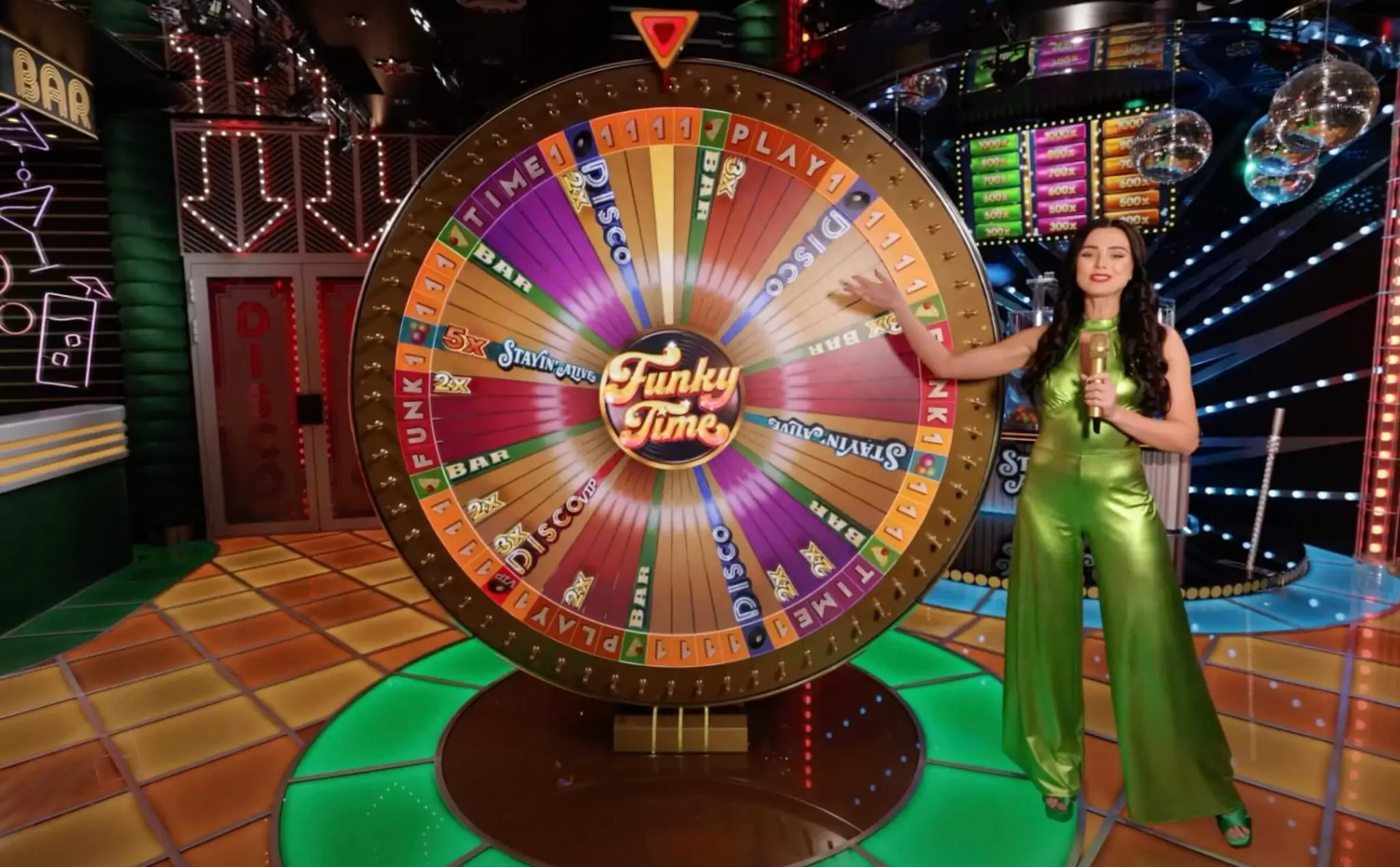 Funky Time Live wheel