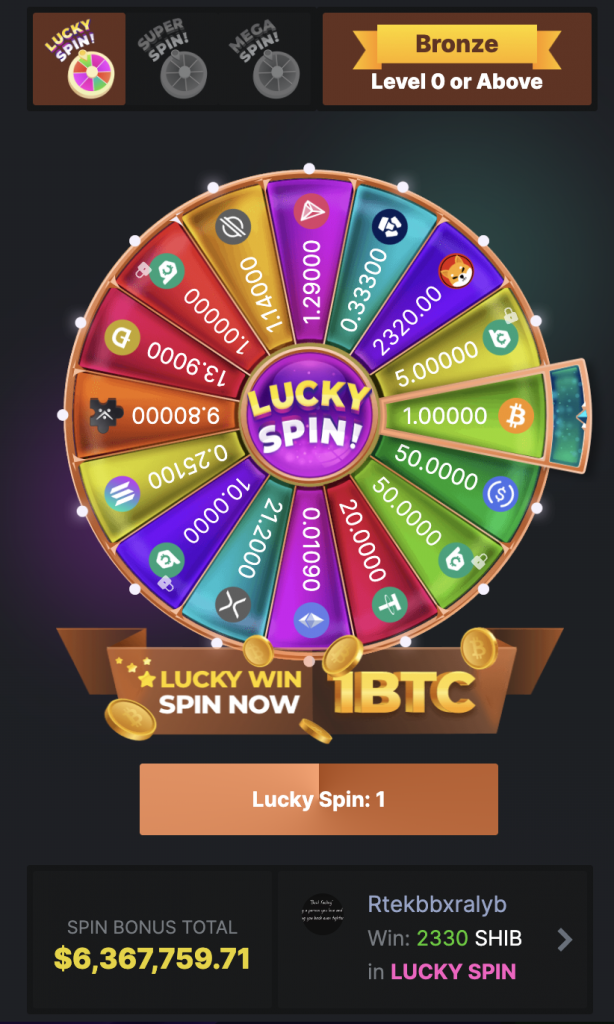 bc spel spin bonus